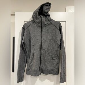 Lululemon grey full zip hoodie 10